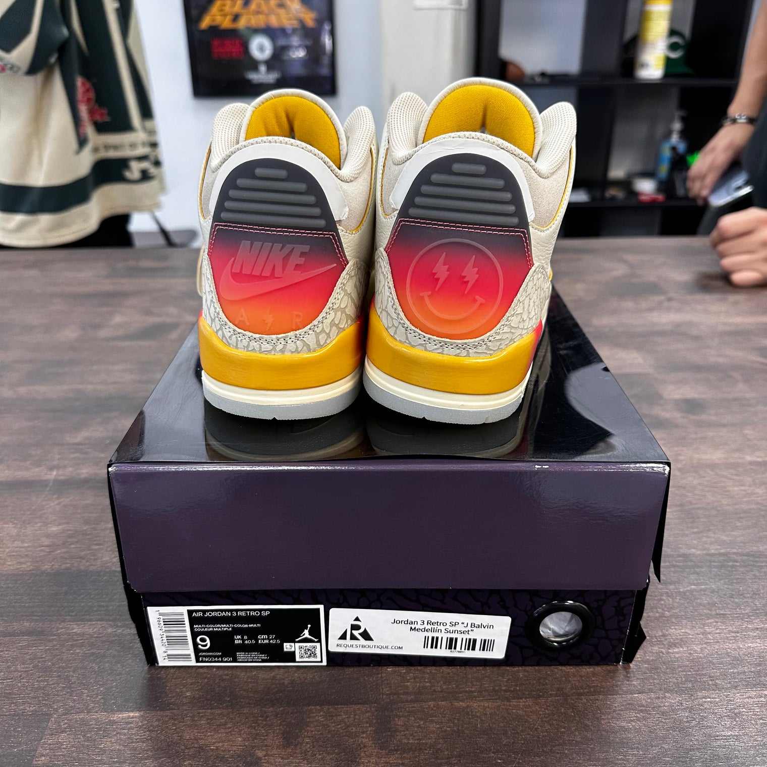 J. Balvin Sunset Jordan 3 (USED)