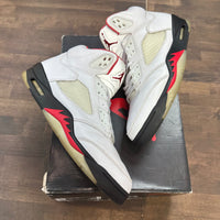 Fire Red Jordan 5 (USED)