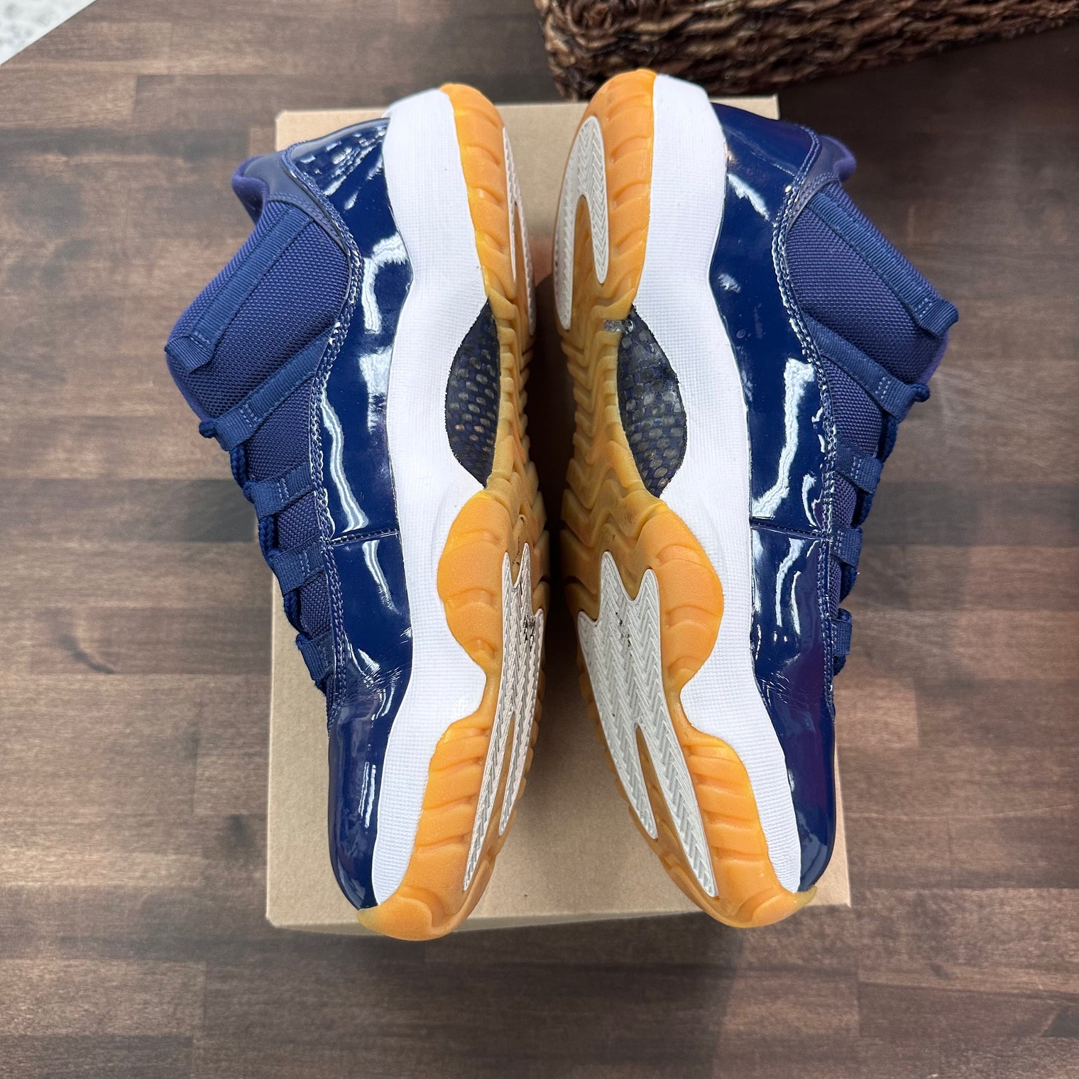 Midnight Navy Jordan 11 Low (USED, No Box)