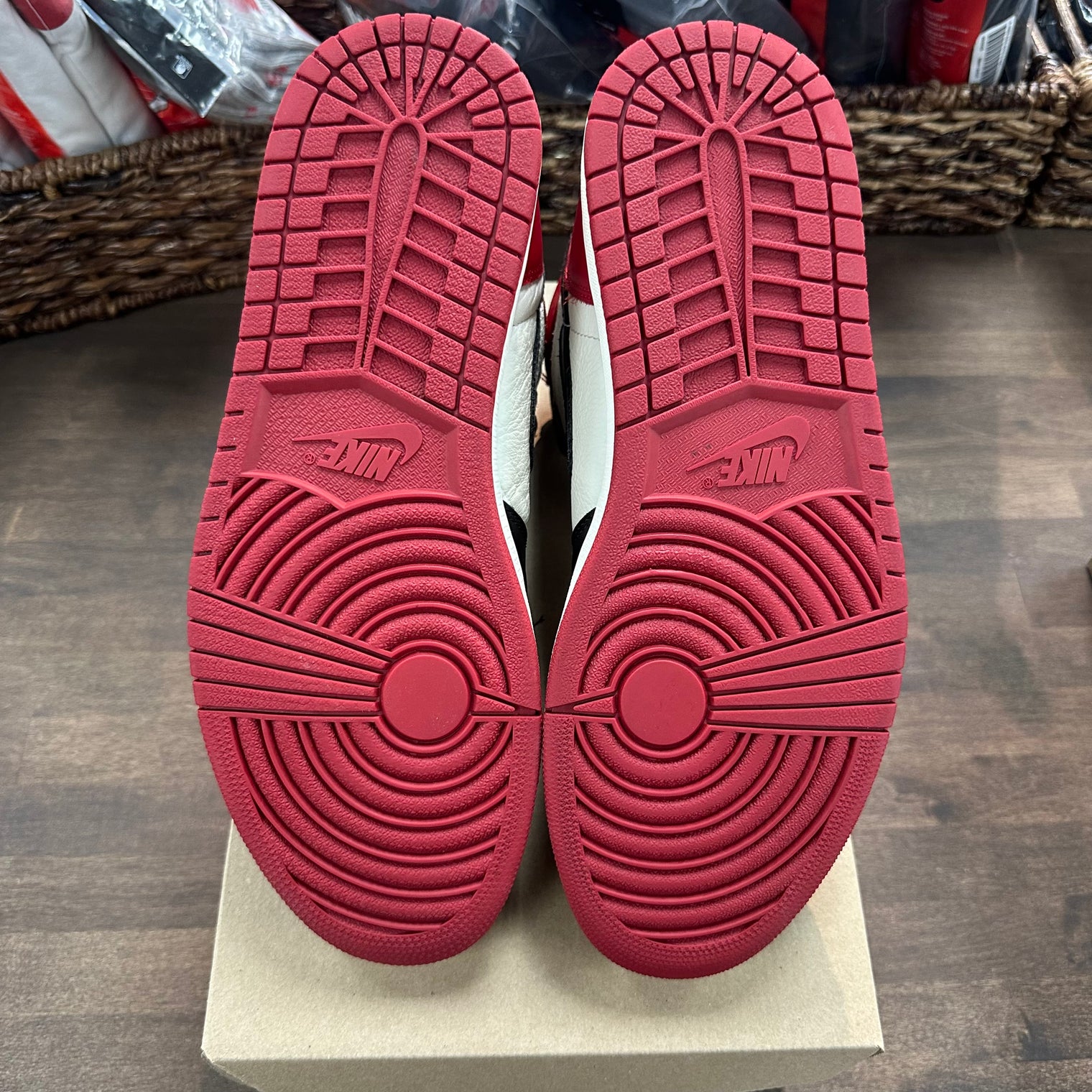 Bred Toe Jordan 1 High (USED, No Box)