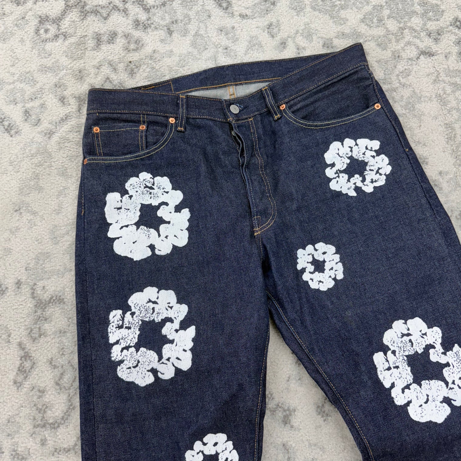 Denim Tear Indigo Denim Levis Pants (USED)