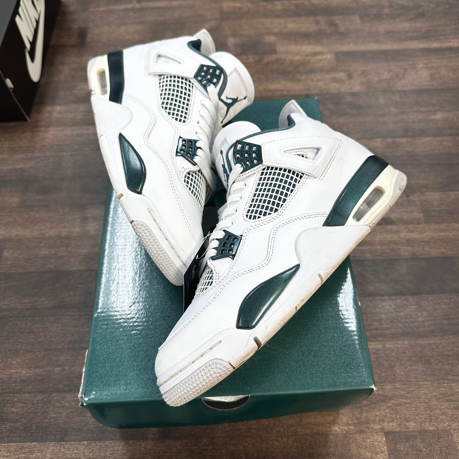 Oxidized Green Jordan 4 (USED)