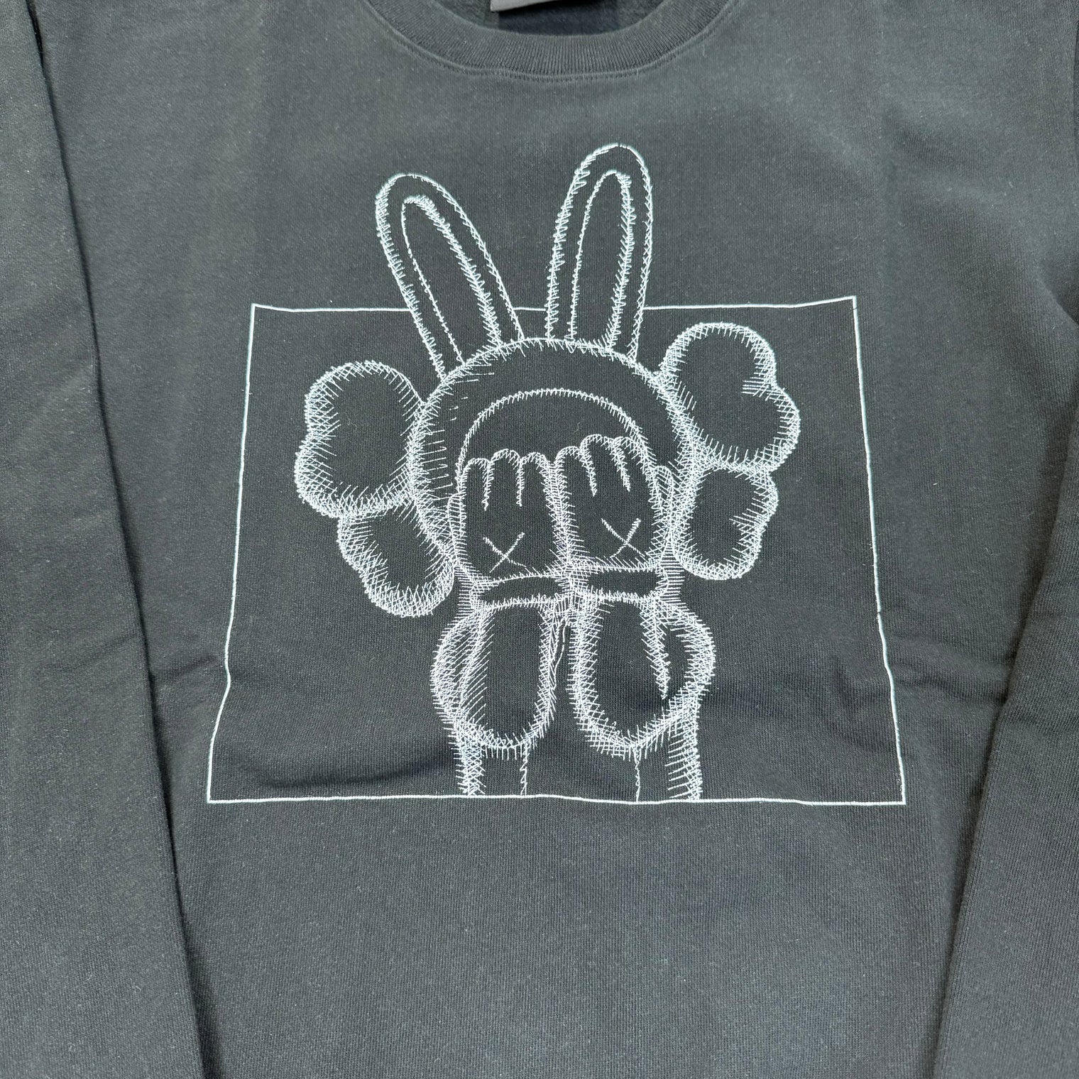 Kaws Holiday Indonesia Crewneck Black