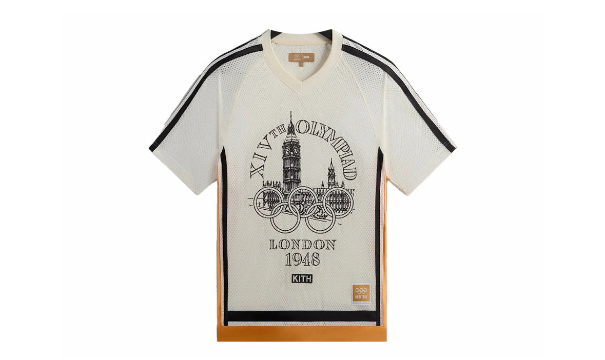 Kith Olympics Heritage 1948 London Mesh Leon Jersey 'Silk'