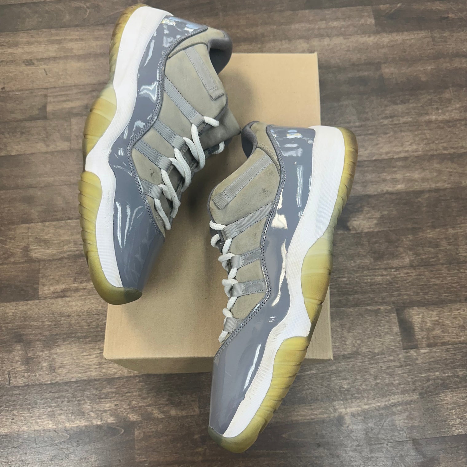 Cool Grey Jordan 11 Low (2018) (USED, no box)