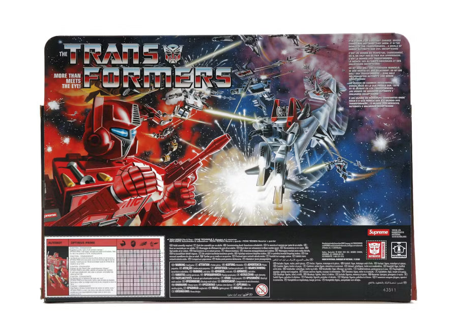 Supreme Transformers G1 Optimis Prime Figure