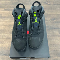 Electric Green Jordan 6 (USED)