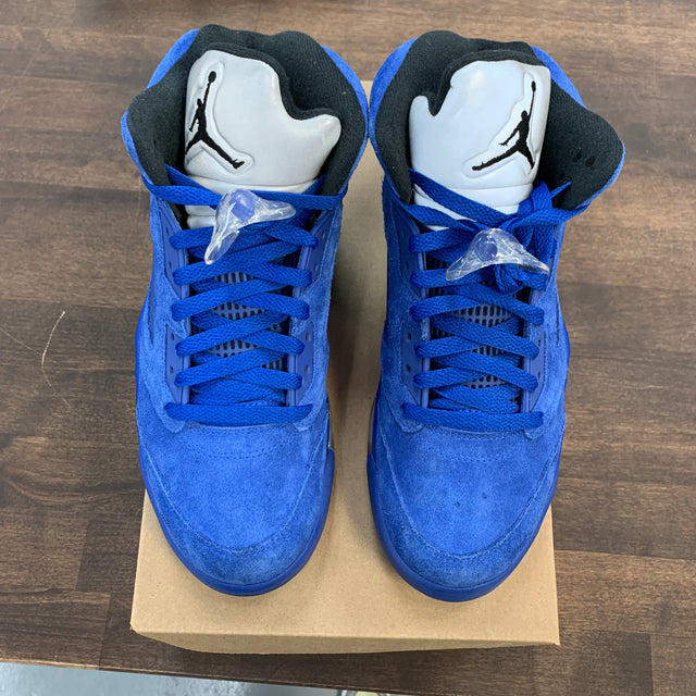 Blue Suede Jordan 5 Retro (USED,No Box)