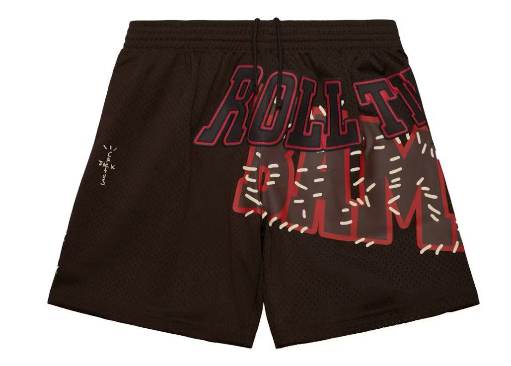 Travis Scott Alabama Crimson Tide Mitchell & Ness Shorts