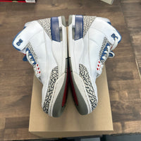 True Blue Jordan 3 (USED,No Box)