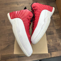 Gym Red White Jordan 12 (USED,No Box)