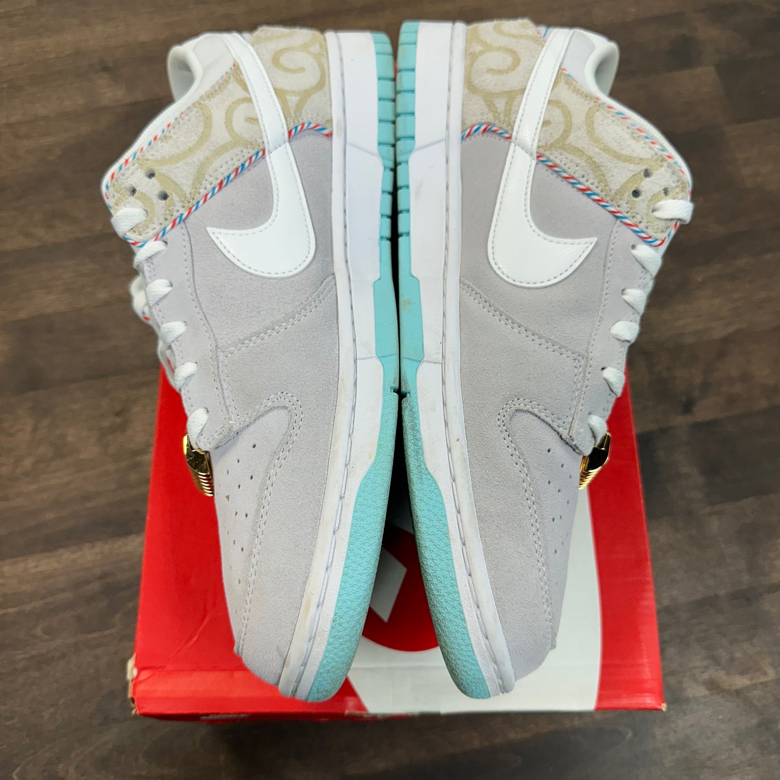 Barbershop Grey Nike Dunk Low (USED)