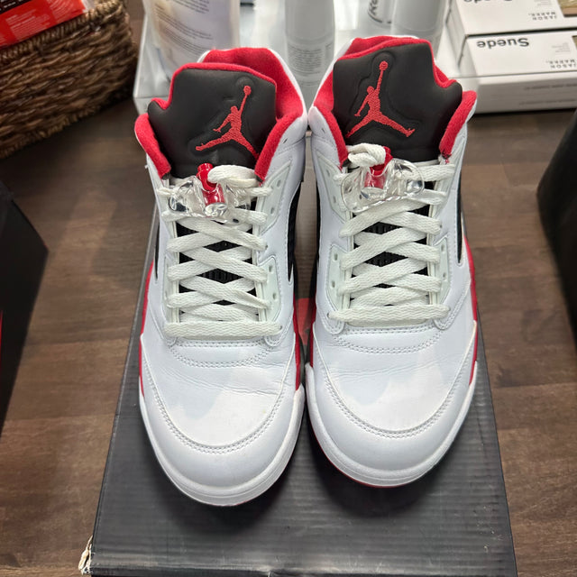 Fire Red Jordan 5 Low (USED)