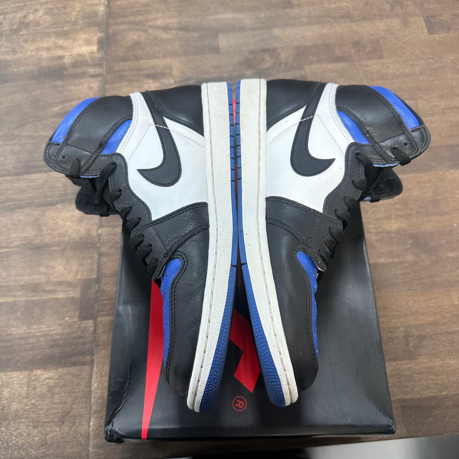 Royal Toe Jordan 1 High (USED)