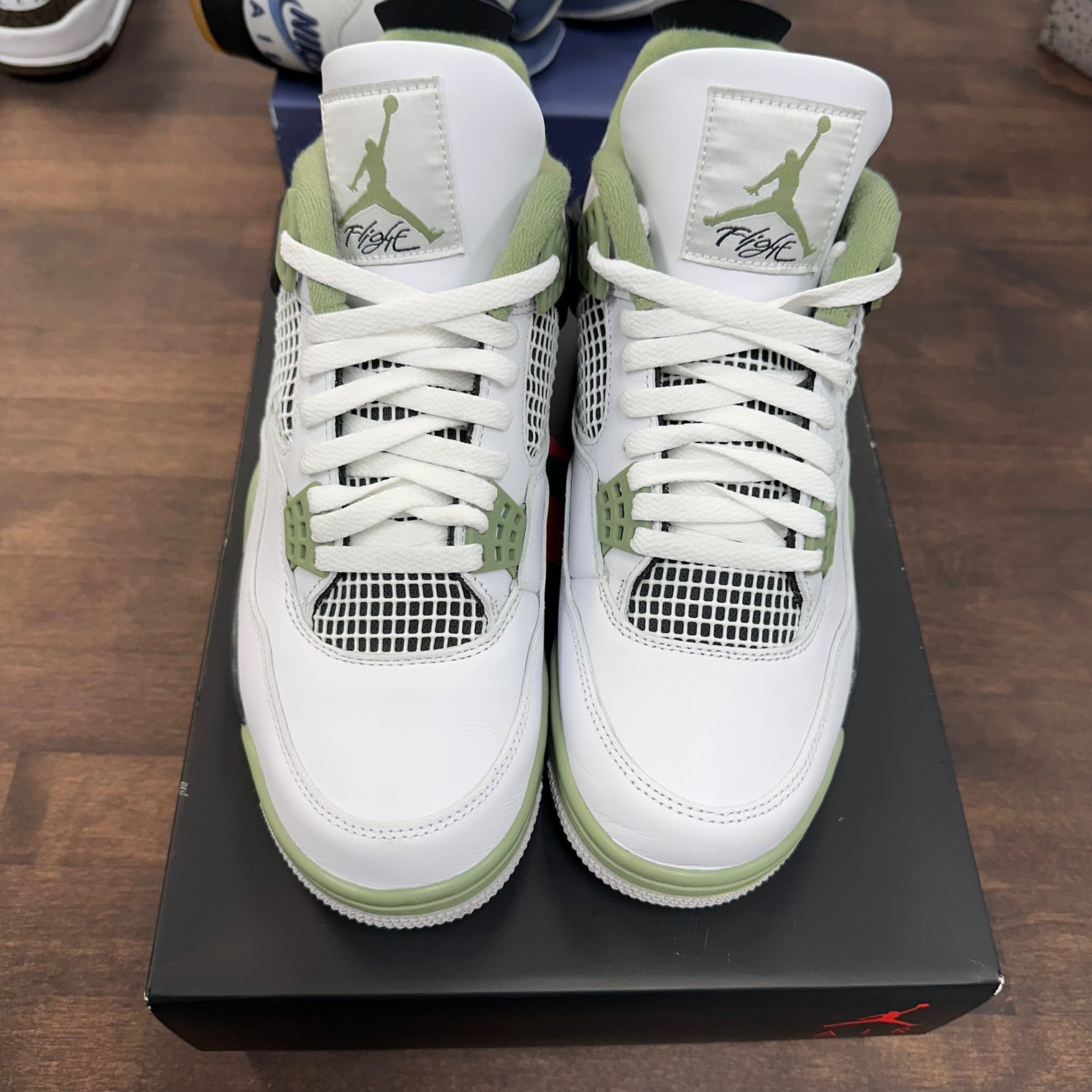 Sea Foam Jordan 4 (W) (USED)