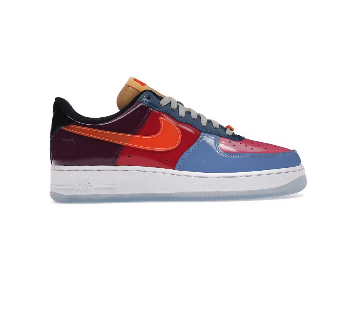 Nike Air Force 1 Low SP Undefeated Multi-Patent Total Orange