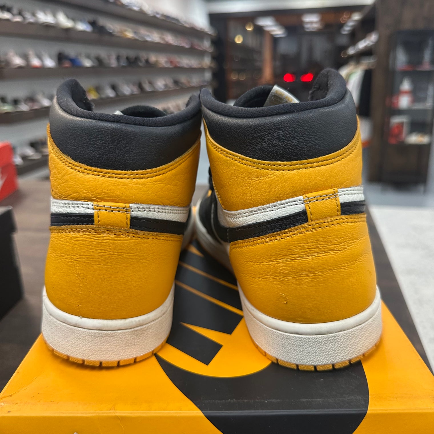 Yellow Toe Taxi Jordan 1 High (USED)
