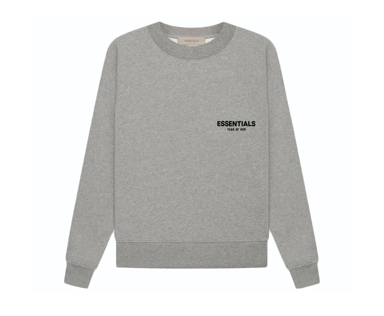 Dark Oatmeal Essentials Crewneck