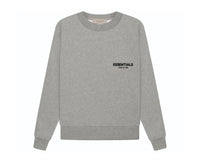 Dark Oatmeal Essentials Crewneck