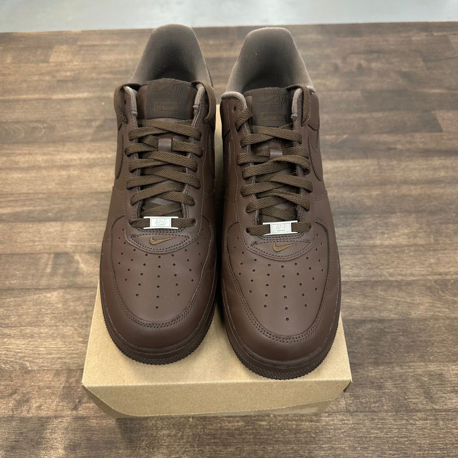 Baroque Brown Supreme Air Force 1 (USED,No Box)