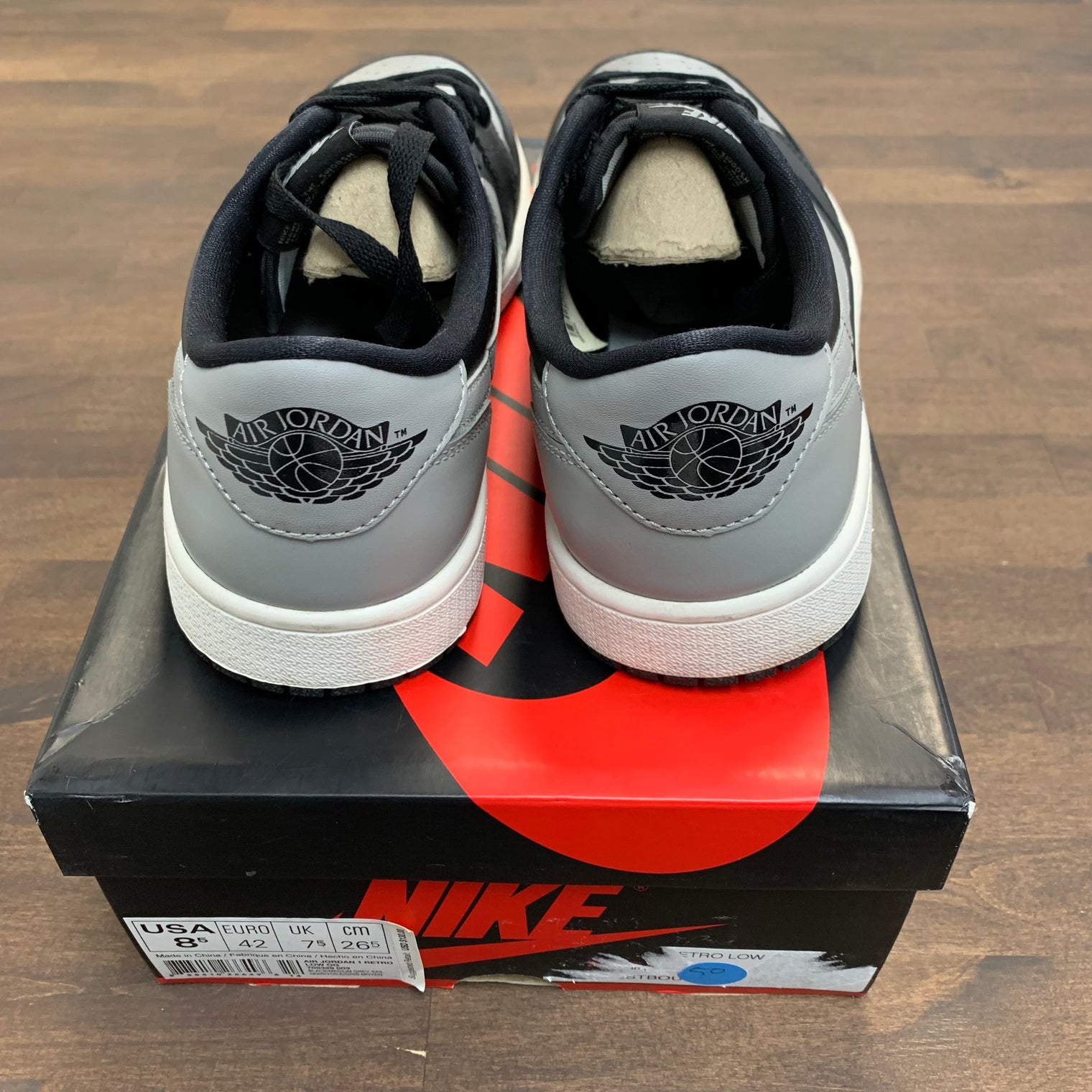 Shadow Jordan 1 Low (2015) (USED)