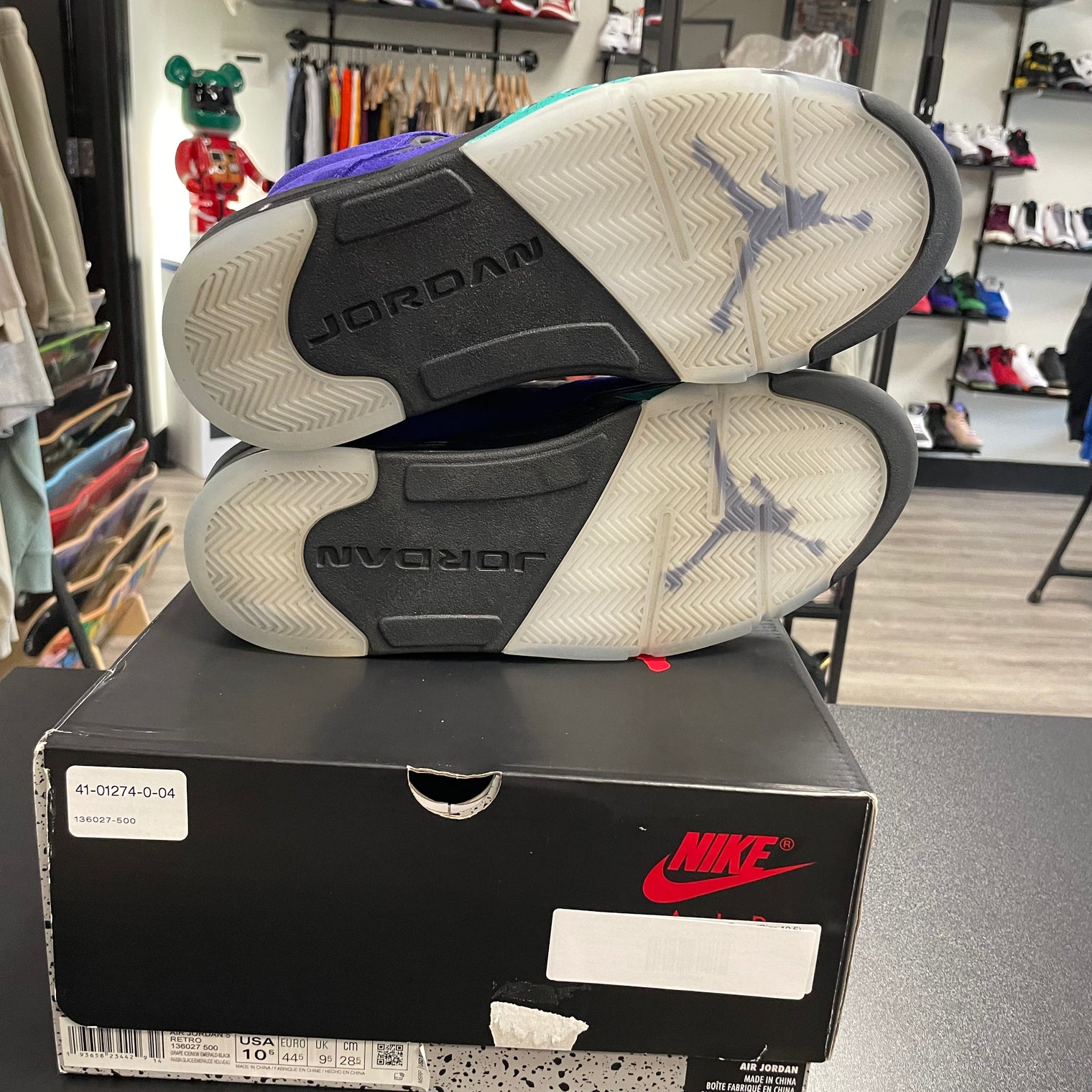 Jordan 5 Alternate Grape (USED)