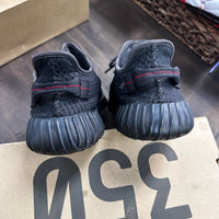 Black Static Yeezy 350 (USED, No Box)