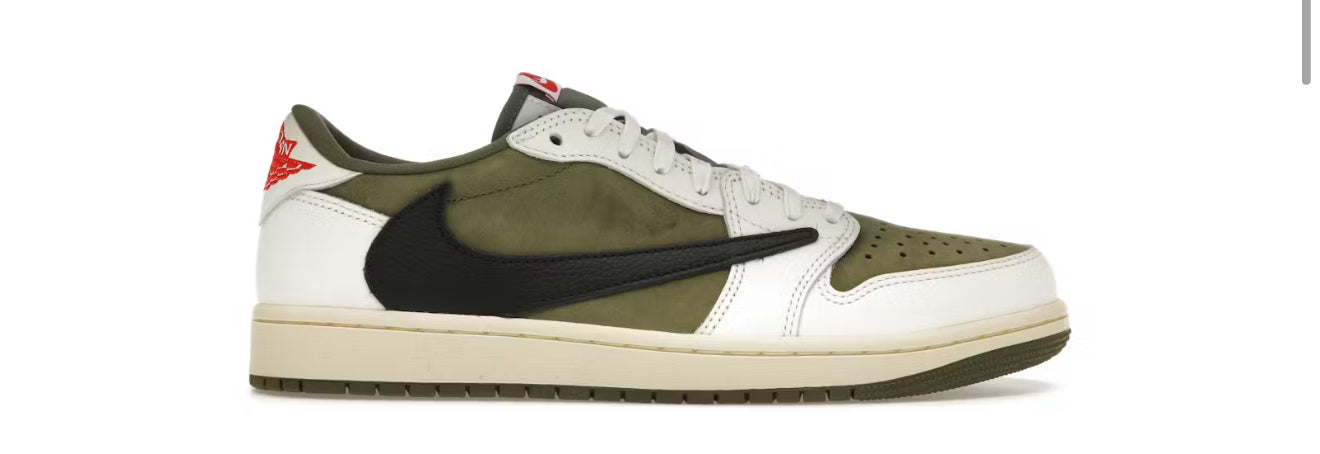Medium Olive Travis Scott Jordan 1 Low OG