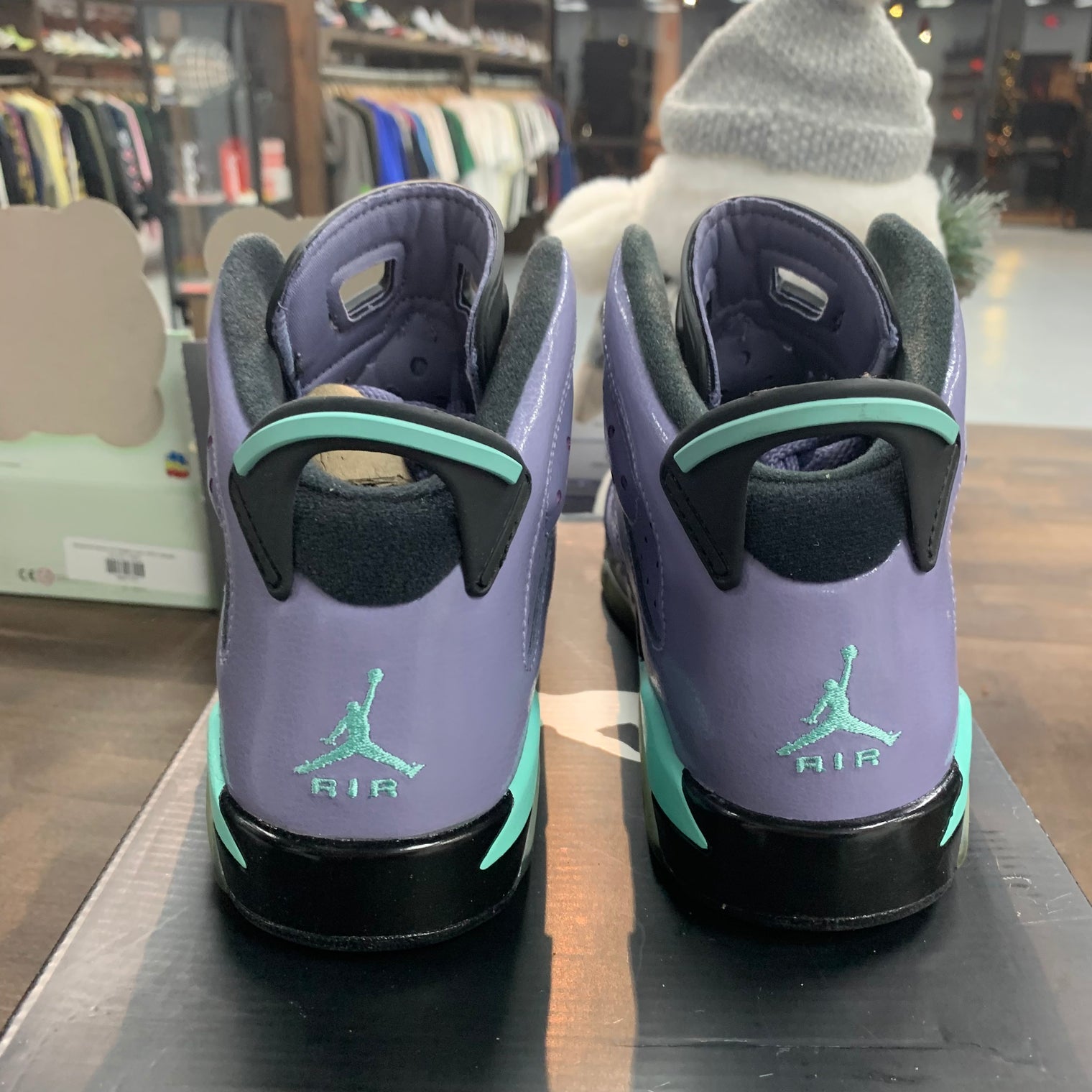 (GS) Iron Purple Jordan 6 (USED)