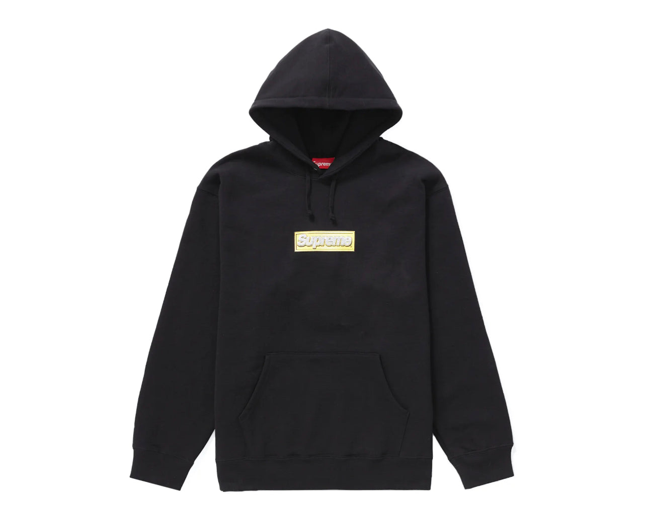 Supreme Bling Box Logo Hoodie Sweatshirt Black