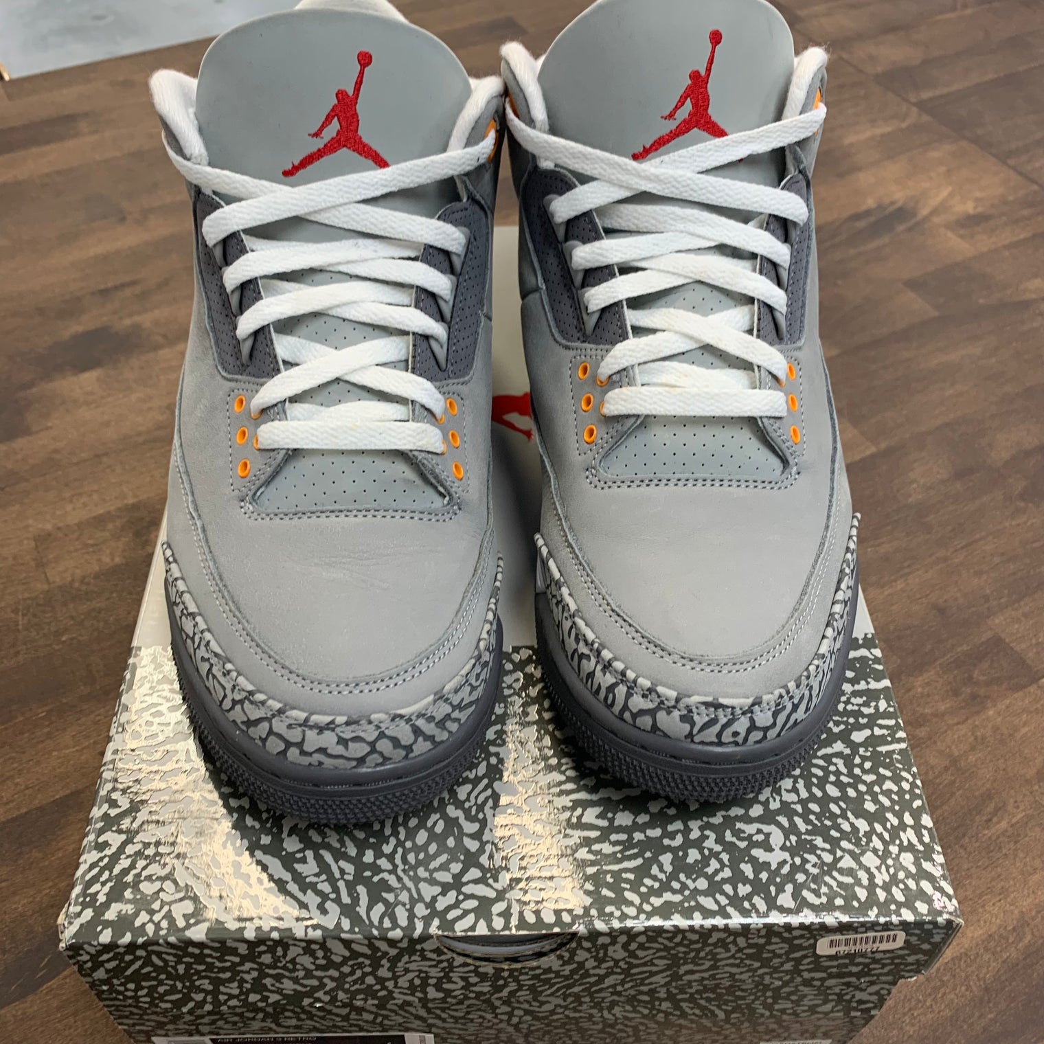 Cool Grey Jordan 3 (USED)