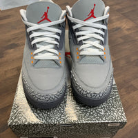 Cool Grey Jordan 3 (USED)