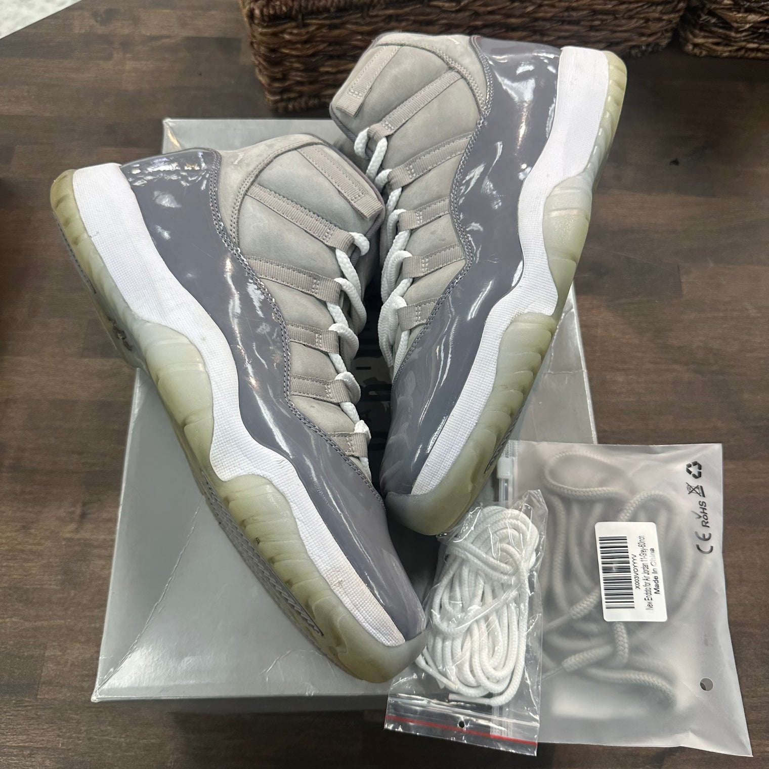 Cool Grey Jordan 11 (USED)