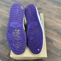 Nike Jordan 1 Low Court Purple (USED NO BOX)