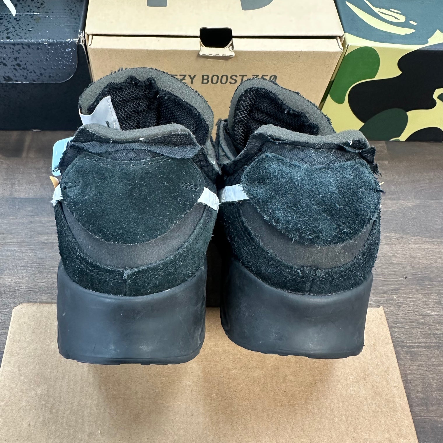 Black Off White Air Max 90 (USED, No Box)