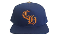Chrome Hearts Baseball Snapback Hat Blue/Yellow