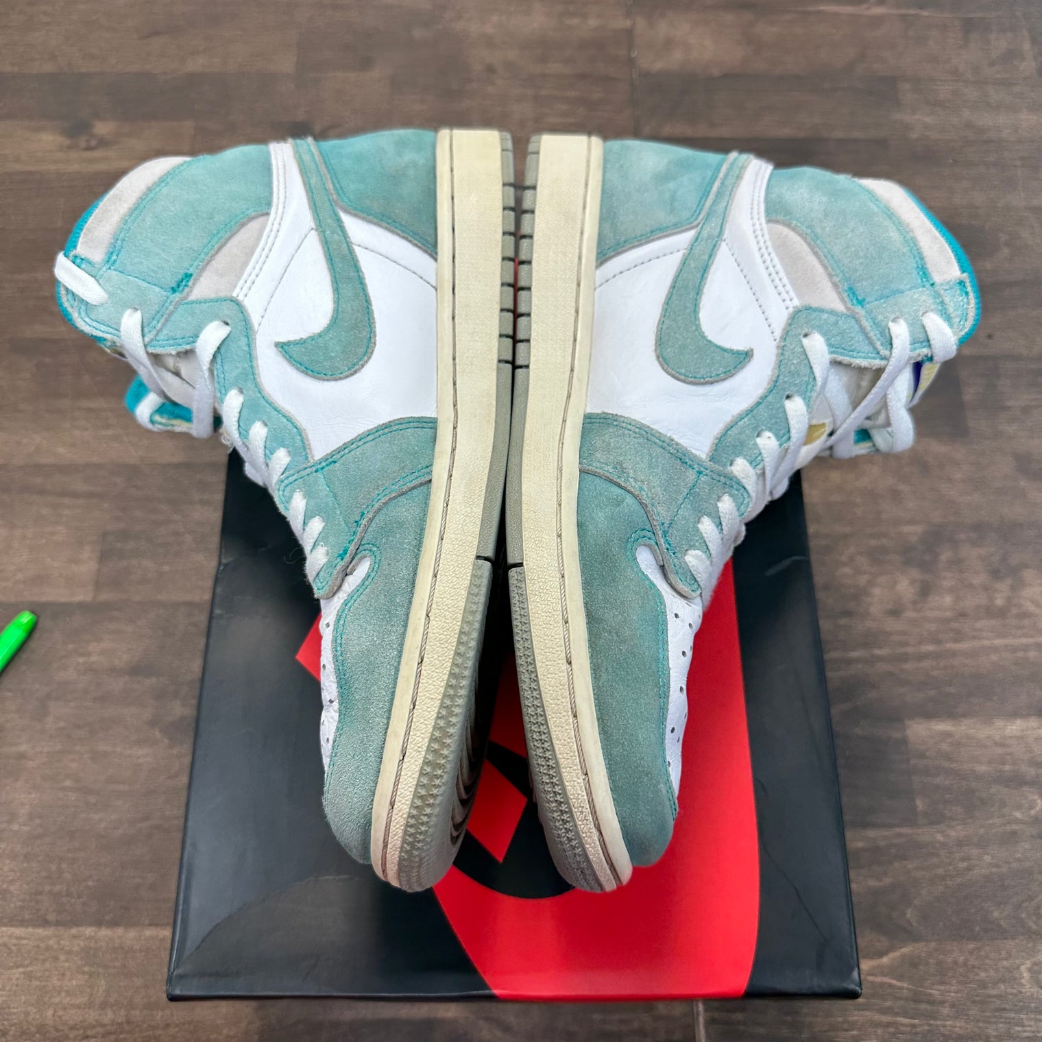 Turbo Green Jordan 1 High (USED)
