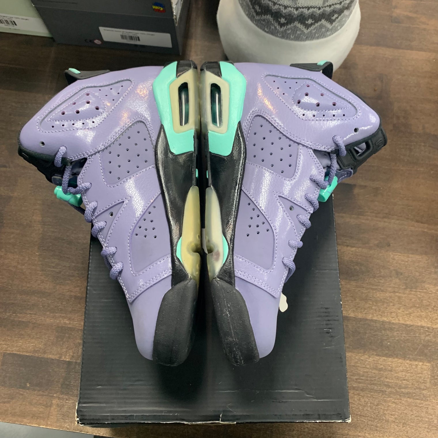 (GS) Iron Purple Jordan 6 (USED)