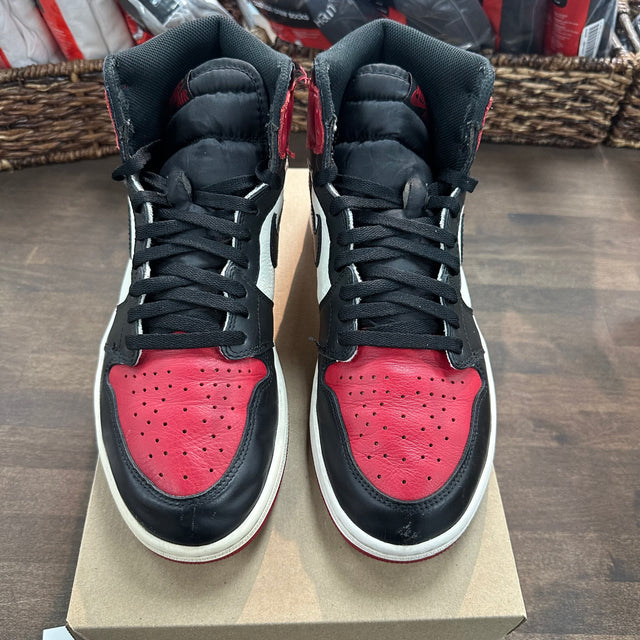 Bred Toe Jordan 1 High (USED, No Box)
