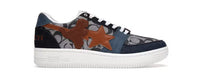 A Bathing Ape Bapesta Low Coach Blue
