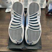 (GS) Grey University Blue Jordan 12 (USED)