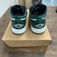 Nike Jordan 1 Low GS Green Toe (USED NO BOX)