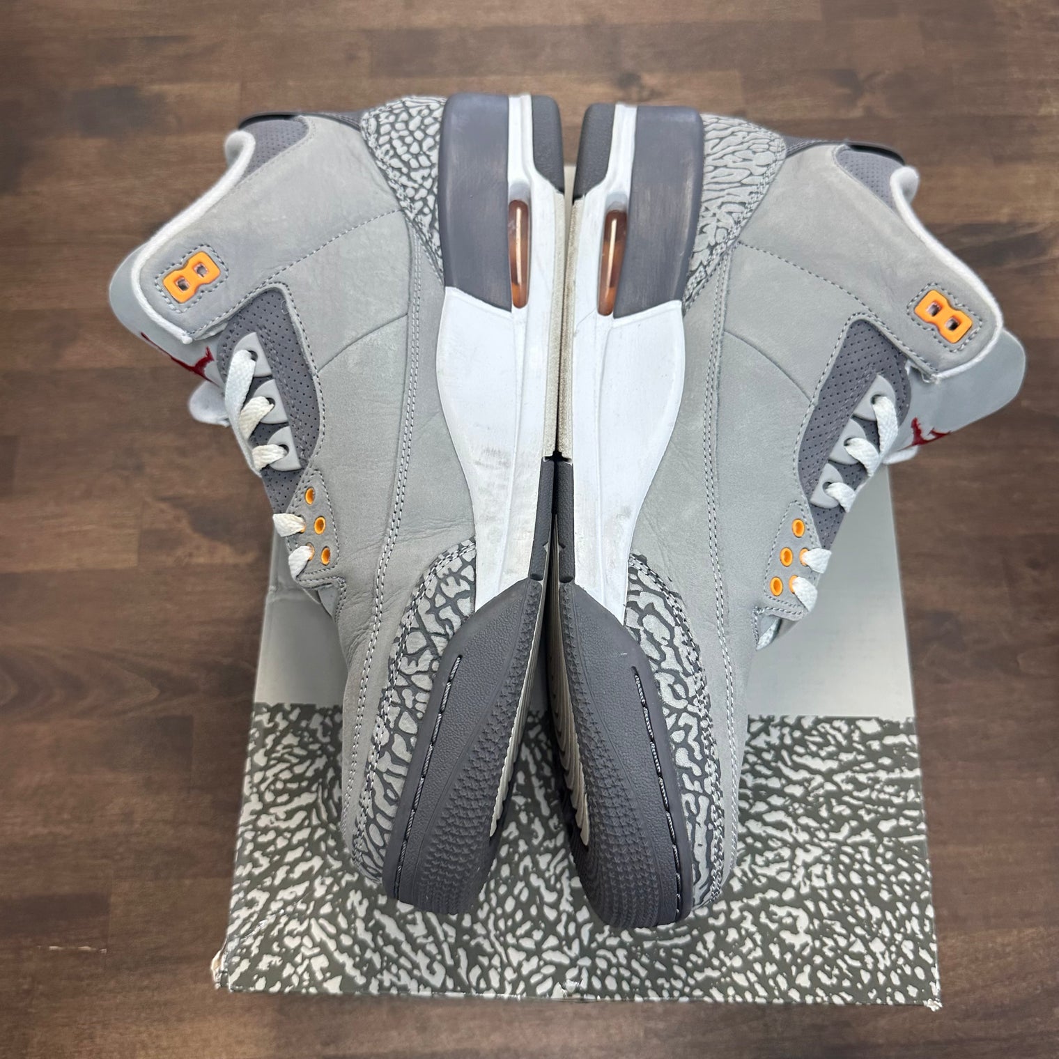 Cool Grey Jordan 3 (USED)