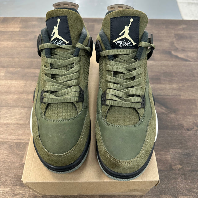 Craft Olive Jordan 4 (USED, No Box)