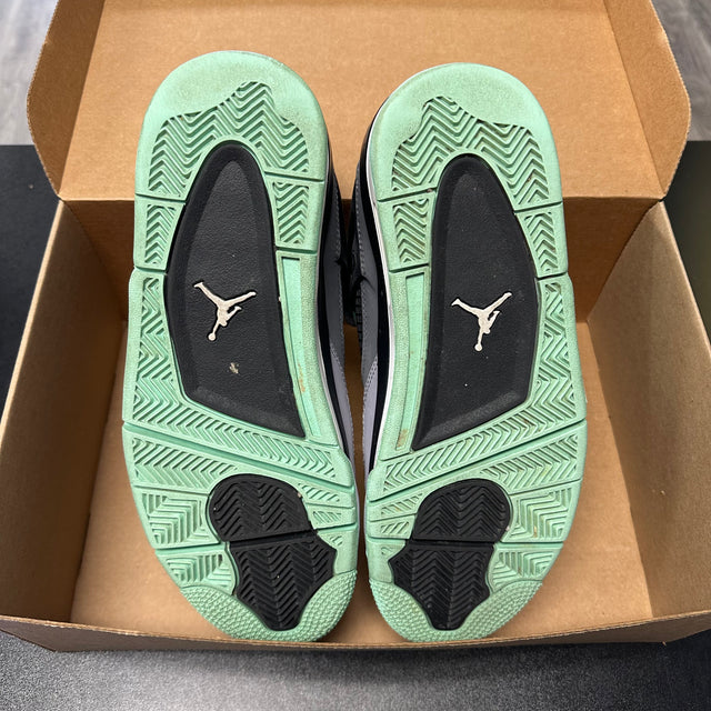 Green Glow Jordan 4 (USED, No Box)
