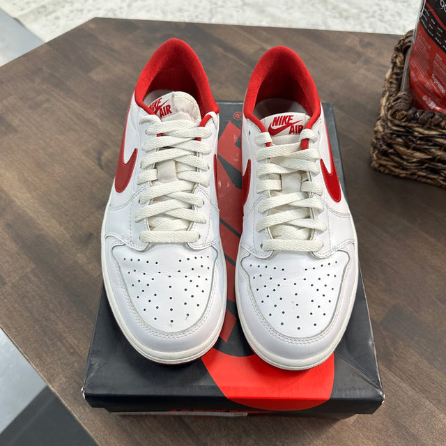 Varsity Red Jordan 1 Low (USED, No Box)