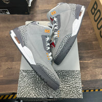 Cool Grey Jordan 3 (USED)