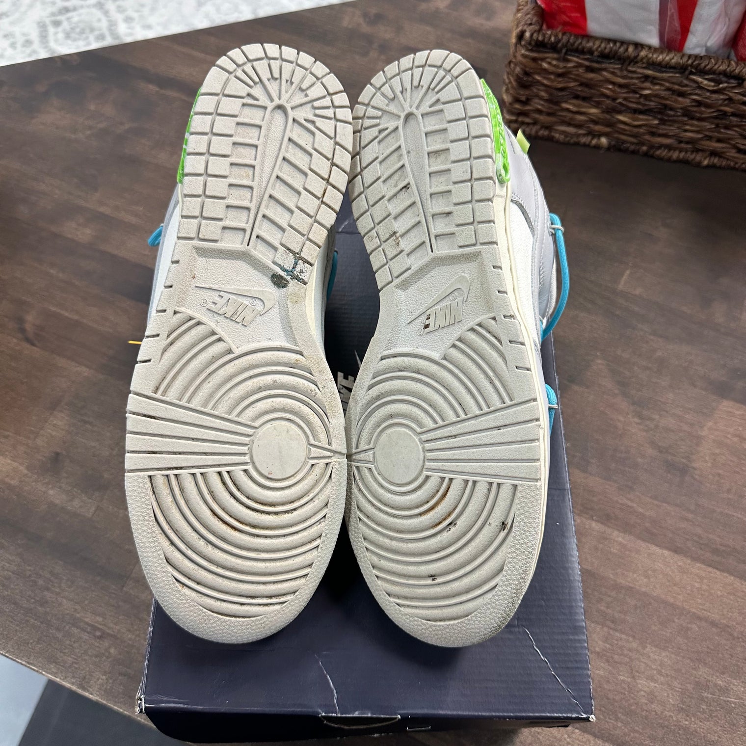Off White Dunk Low Lot 2 (USED, No Box)