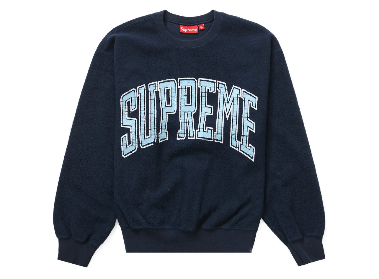Supreme Inside Out Crewneck Navy