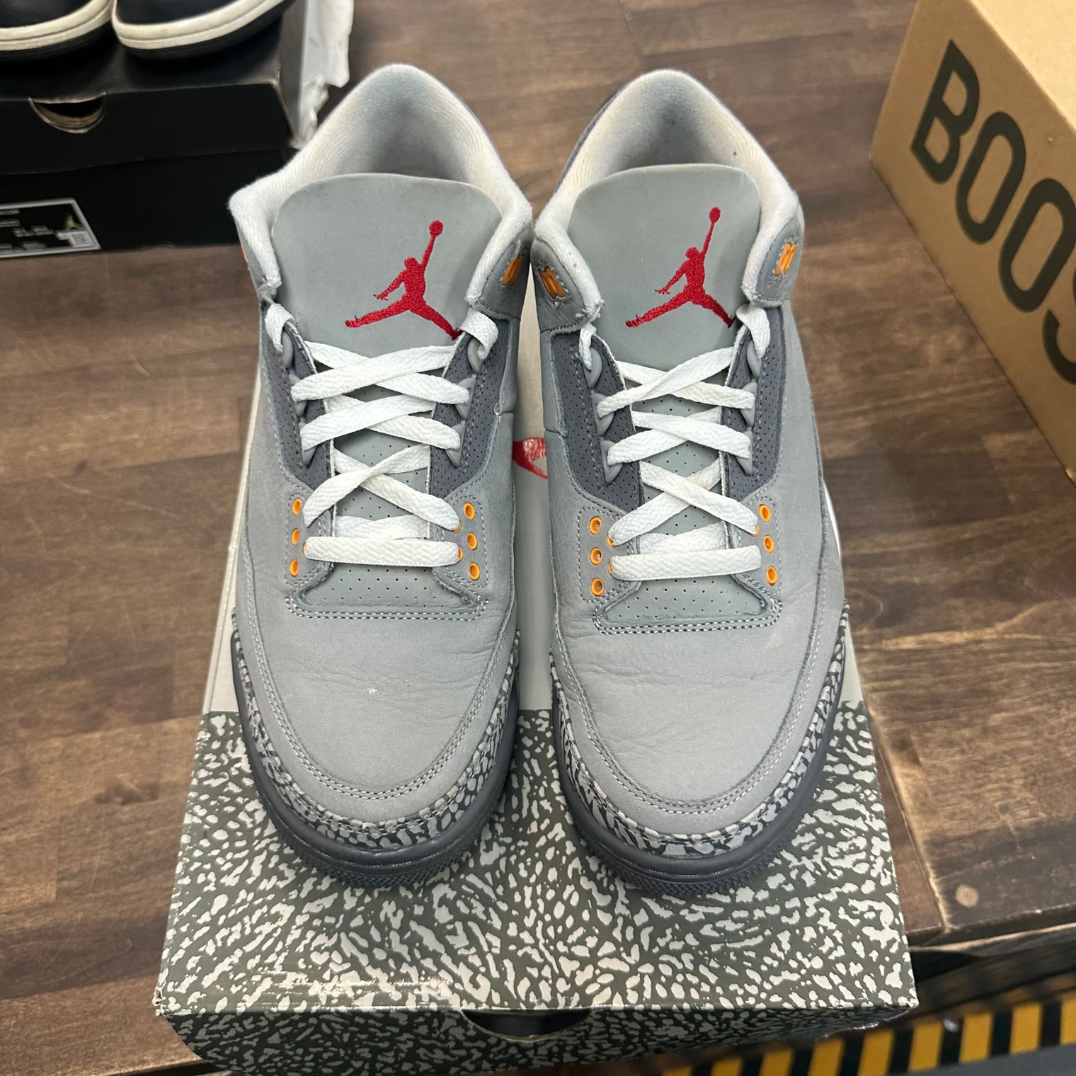 Cool Grey Jordan 3 (USED)